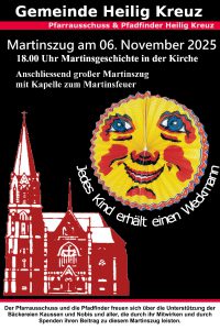 Plakat Martinszug 2025